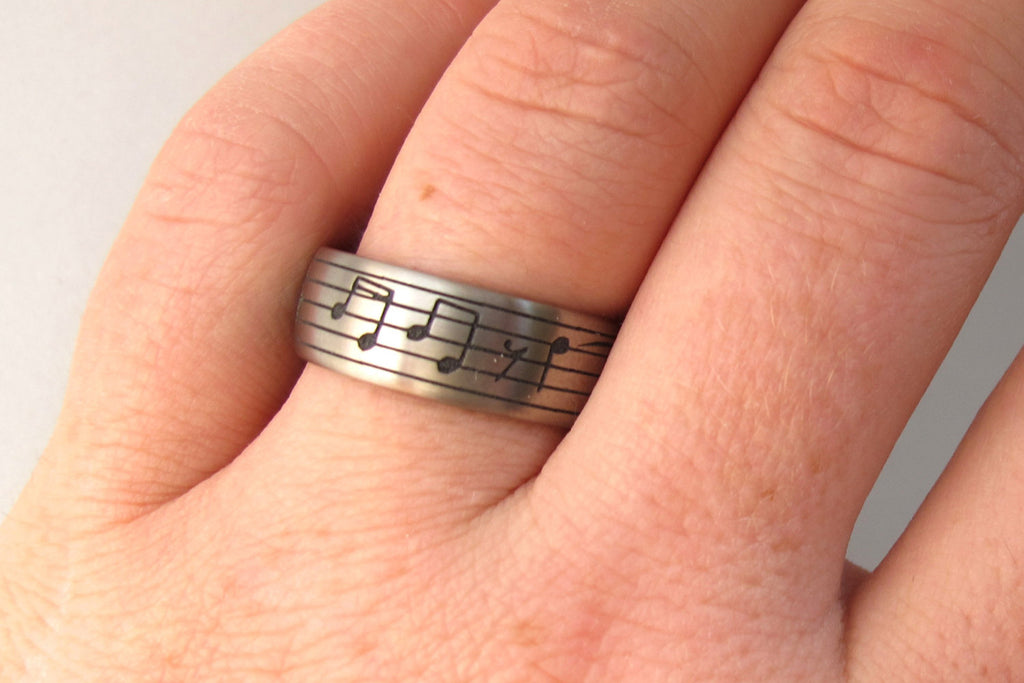 Personalized Music Ring