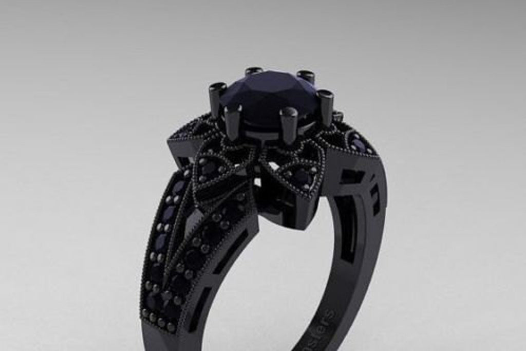 Black Diamond Ring