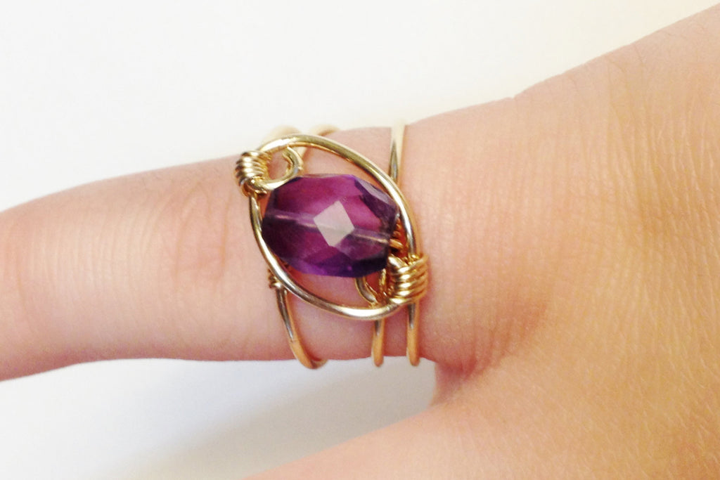 Amethyst ring