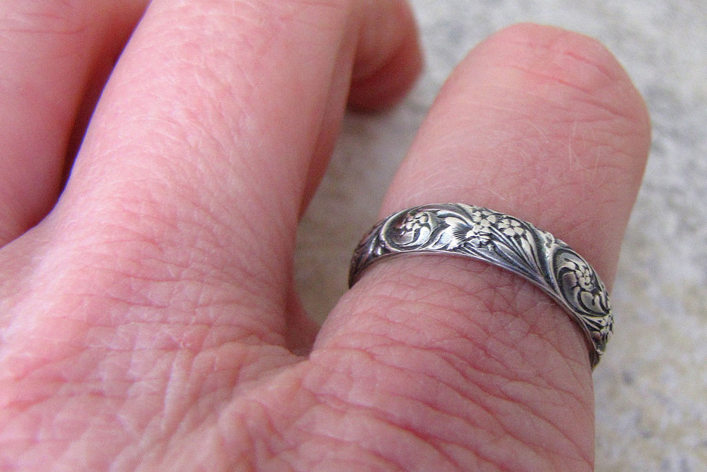 Engraved Antique Ring