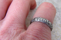 Engraved Antique Ring