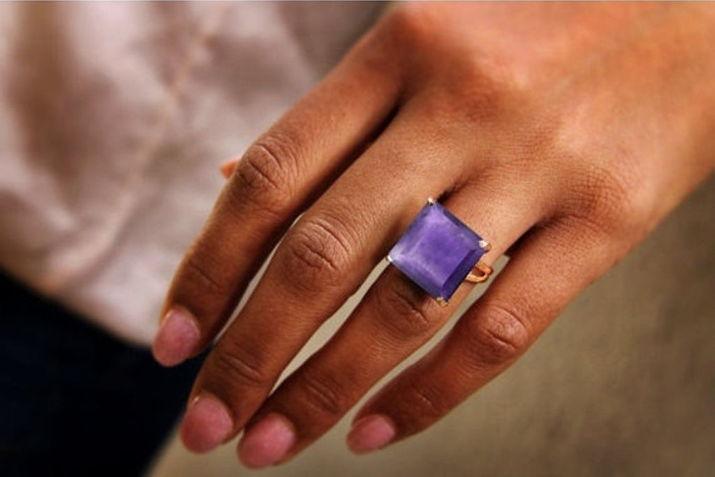 Amethyst ring