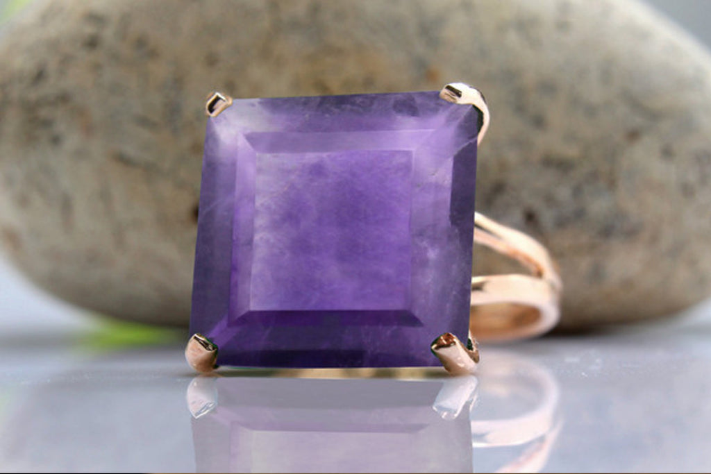 Amethyst ring