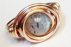 Labradorite Ring