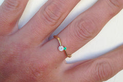Dual Gemstone Ring