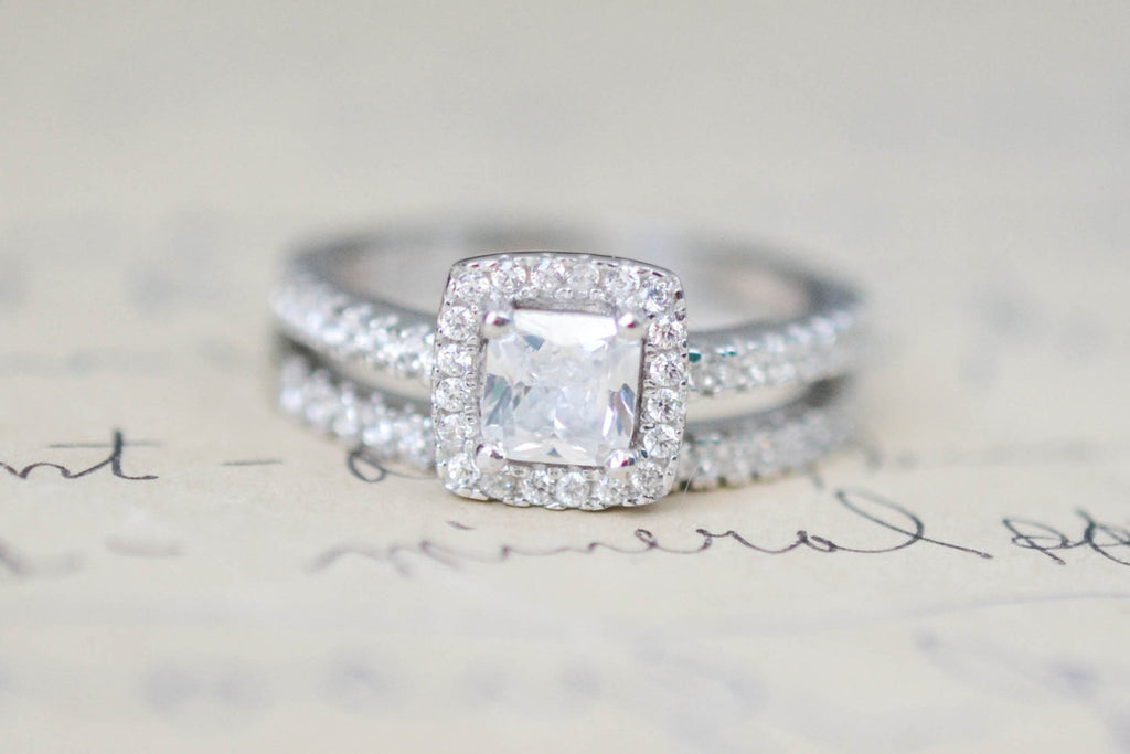 Halo Engagement Ring