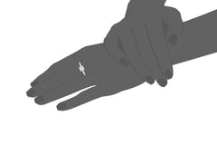 14k Gold Princess-Cut Solitaire Ring, Made with Swarovski Zirconia (1 cttw)