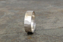 Hammered Silver Ring