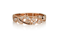 14K Gold Diamond Engagement Ring