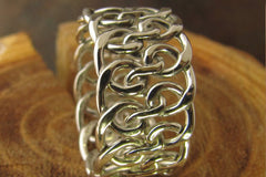 Spiral Woven Argentium Sterling Silver Ring