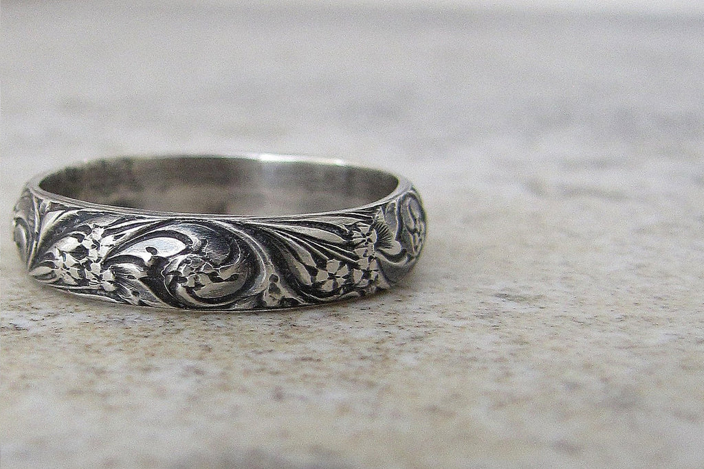 Engraved Antique Ring