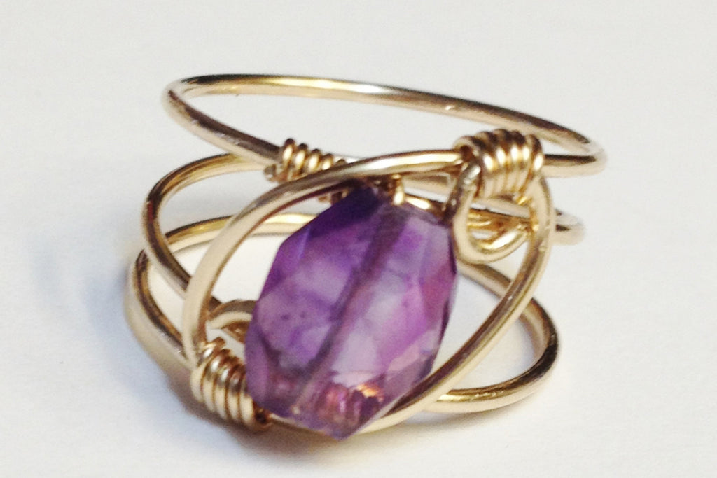 Amethyst ring