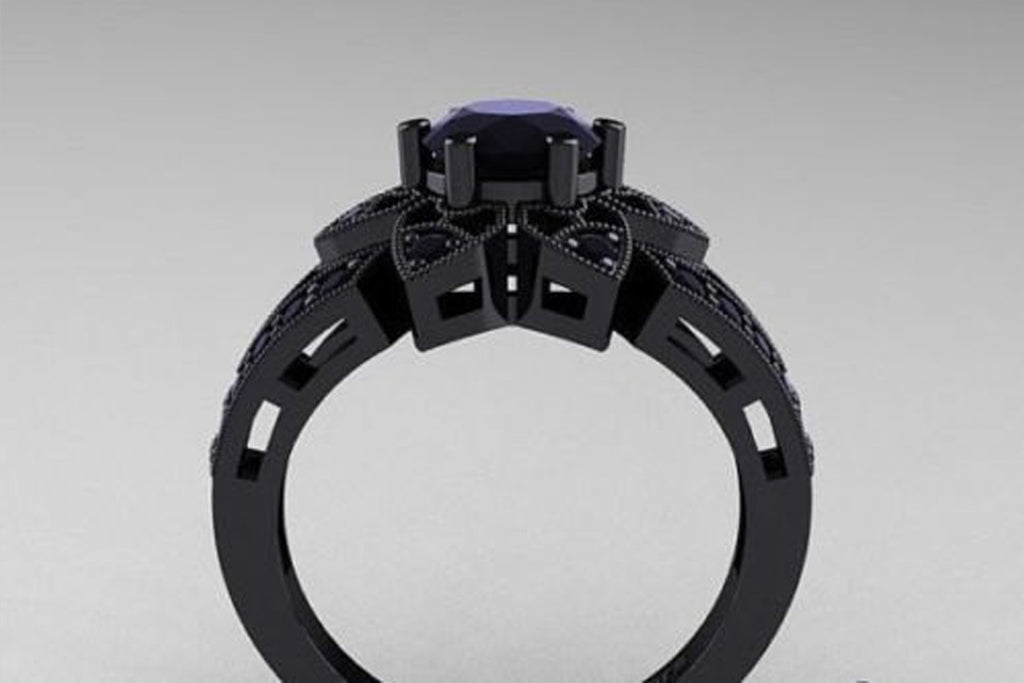 Black Diamond Ring