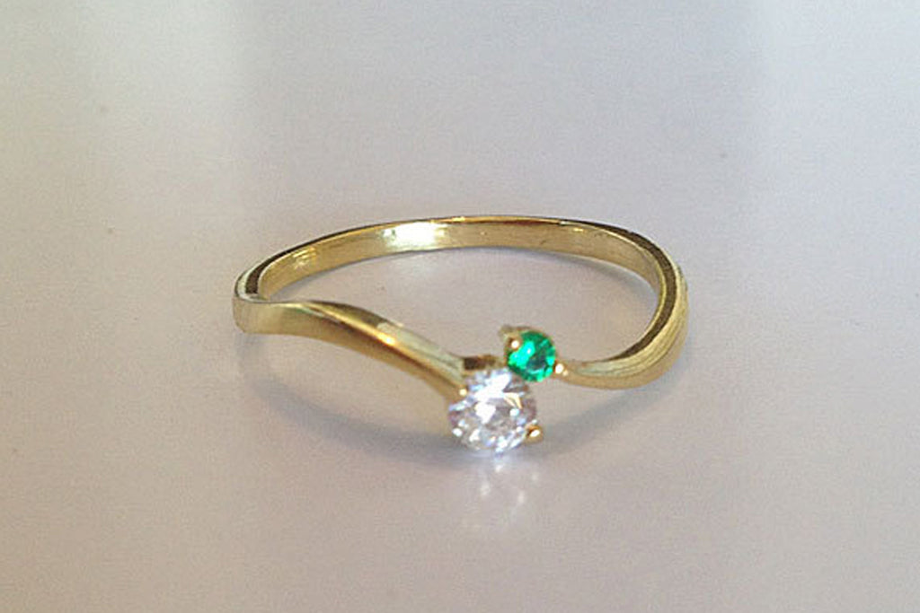 Dual Gemstone Ring