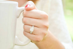 Halo Engagement Ring