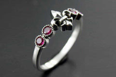 Fleur de Lis ring