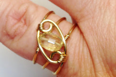 Citrine Ring