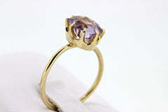 Antique Amethyst Engagement Ring