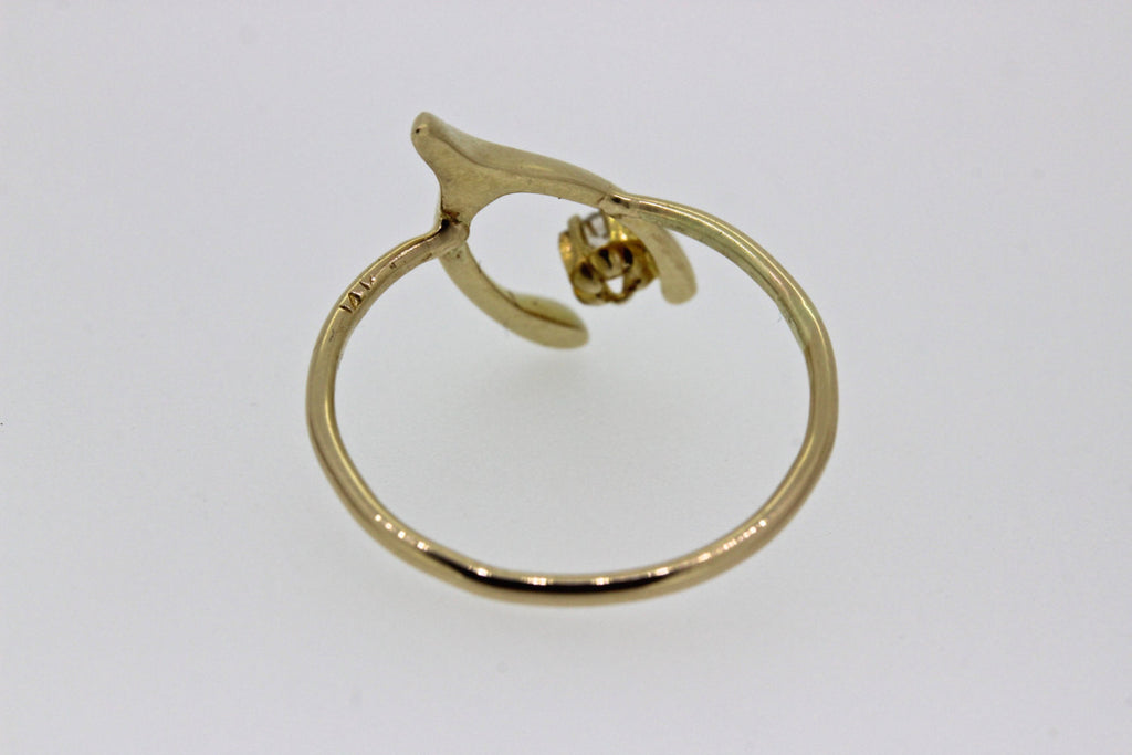 Dainty Wishbone Ring