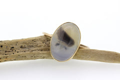 Antique Moss Agate Ring