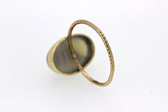 Antique Moss Agate Ring