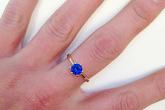 Royal sapphire ring