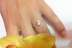 Romantic heart ring