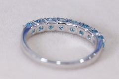 3.55ct Blue Topaz Ring