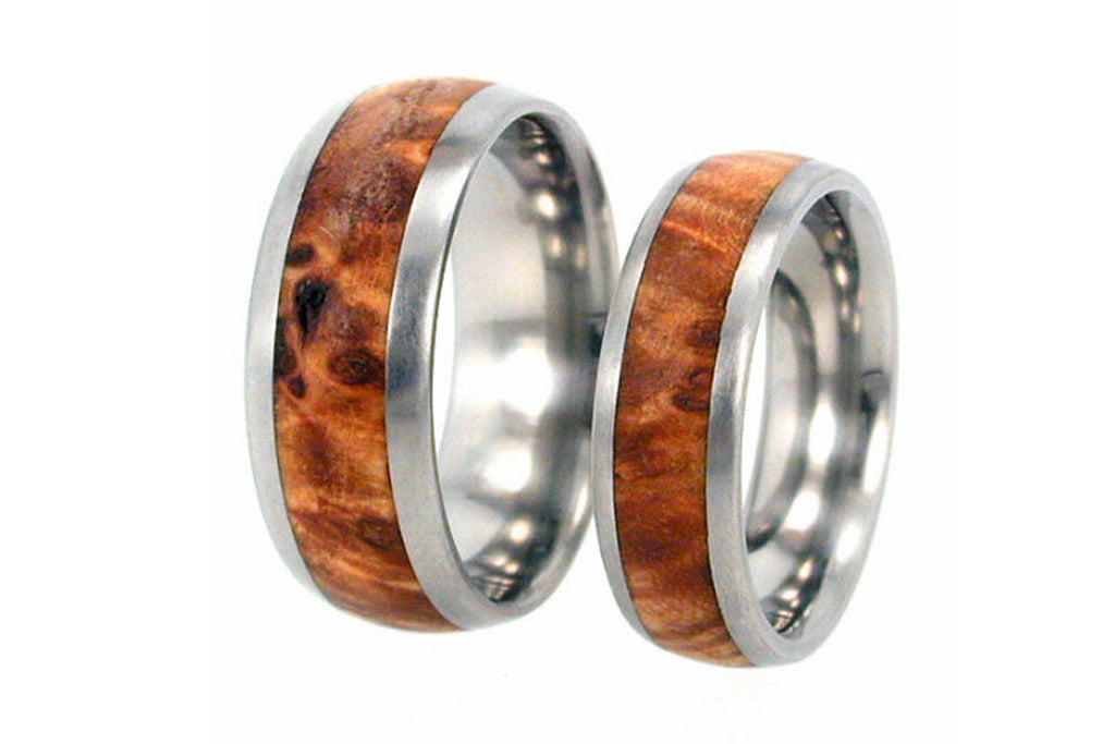 Titanium Ring Set