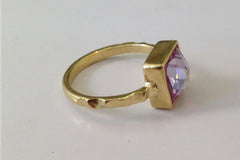 Lavender Amethyst Ring