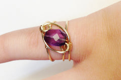 Amethyst ring