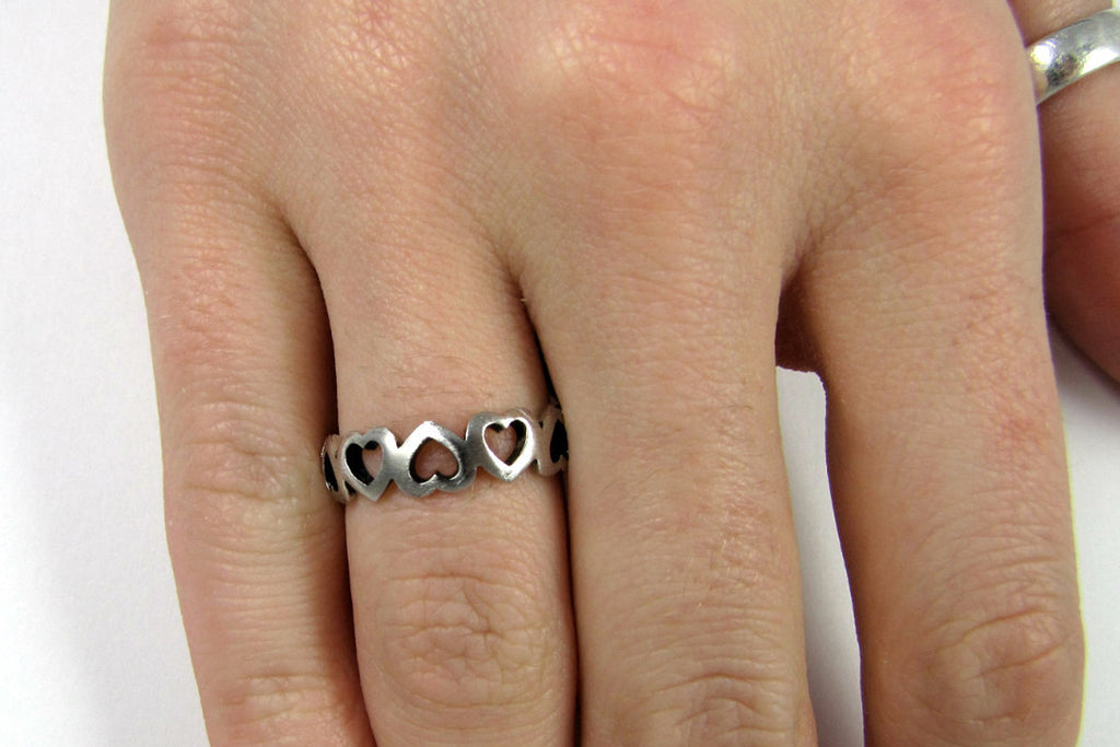 Sterling Silver Heart Ring