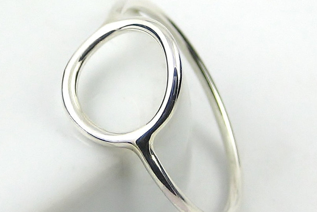Sterling Silver Circle Ring
