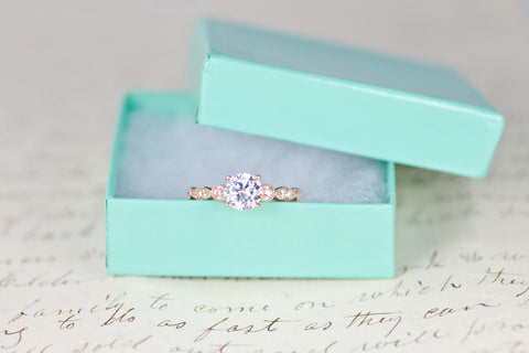 Rose Gold Engagement Ring