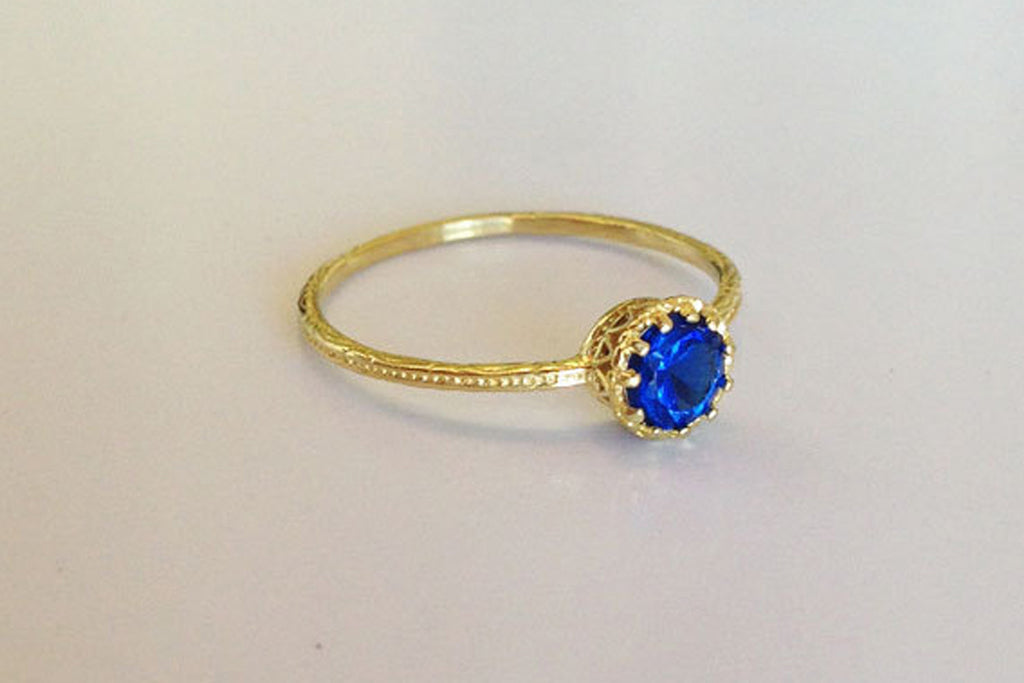 Sapphire ring