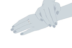 Sterling Silver Plain "Never Give Up" Engraved Inside Ring, Size 7