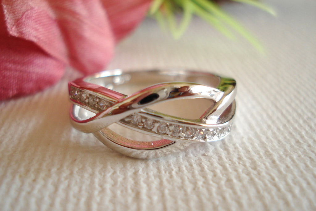 Engraved Sterling Silver Ring