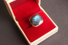 Natural Labradorite Ring