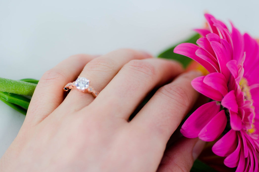 Rose Gold Engagement Ring