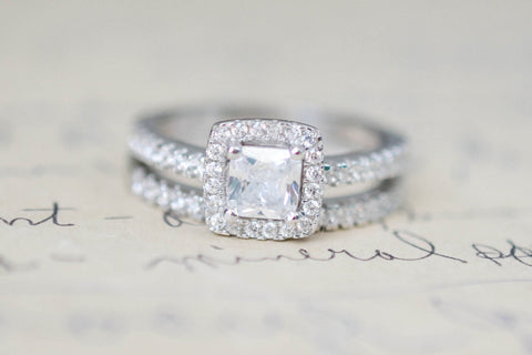 Halo Engagement Ring