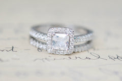 Halo Engagement Ring