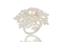 Flower Cocktail Ring