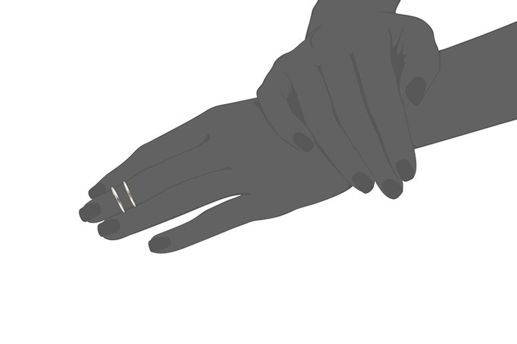 Campbell Double First-Knuckle Ring