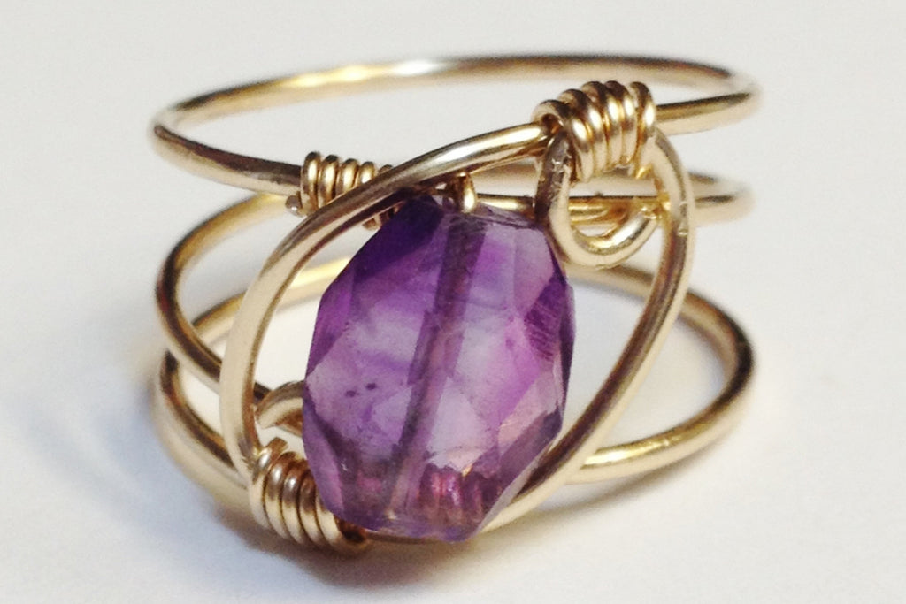 Amethyst ring
