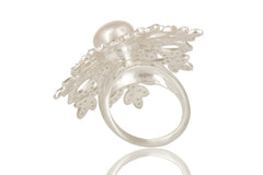 Flower Cocktail Ring