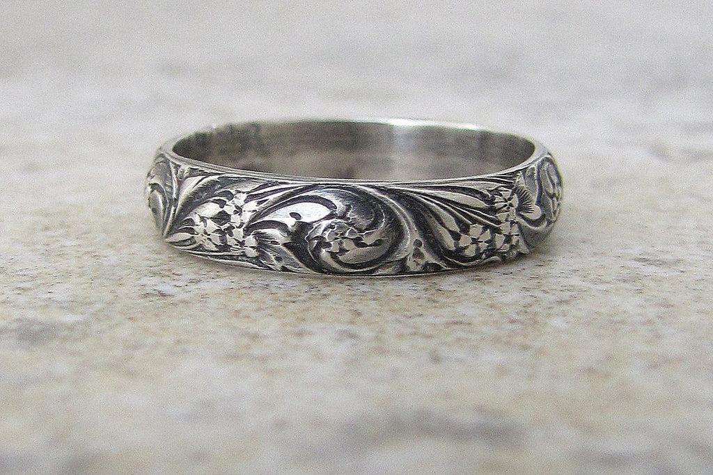 Engraved Antique Ring