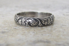 Engraved Antique Ring