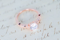 Rose Gold Engagement Ring