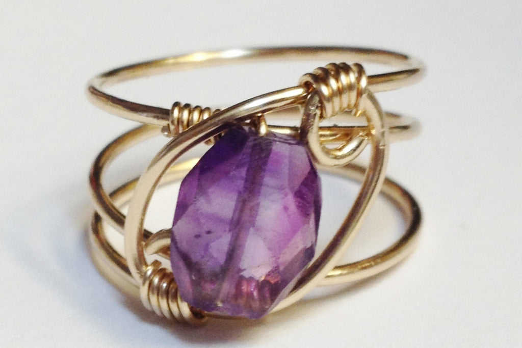 Amethyst ring