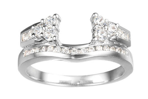 Contour engagement ring